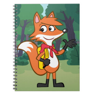 Cuaderno El agitar del Fox de Rick el Scarlett del