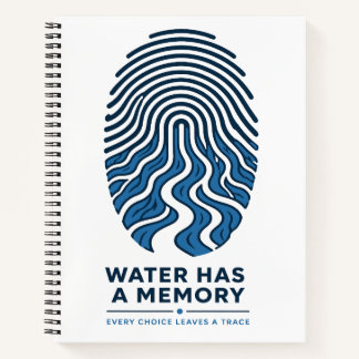 Cuaderno El agua tiene una huella dactilar