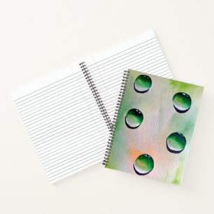 Cuaderno El agua verde desemboca en el arte del agua