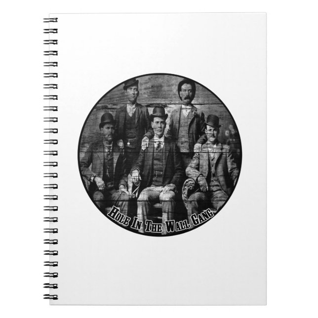 Cuaderno El agujero en la cuadrilla de la pared (Frente)