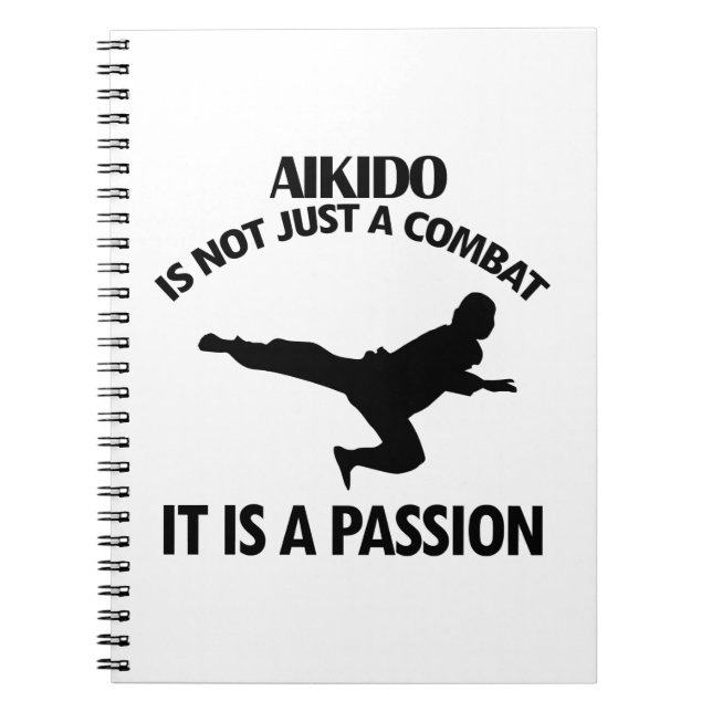 Cuaderno El AIKIDO se divierte diseños (Frente)