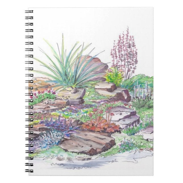 Cuaderno El ajardinar alpino del jardín (Frente)