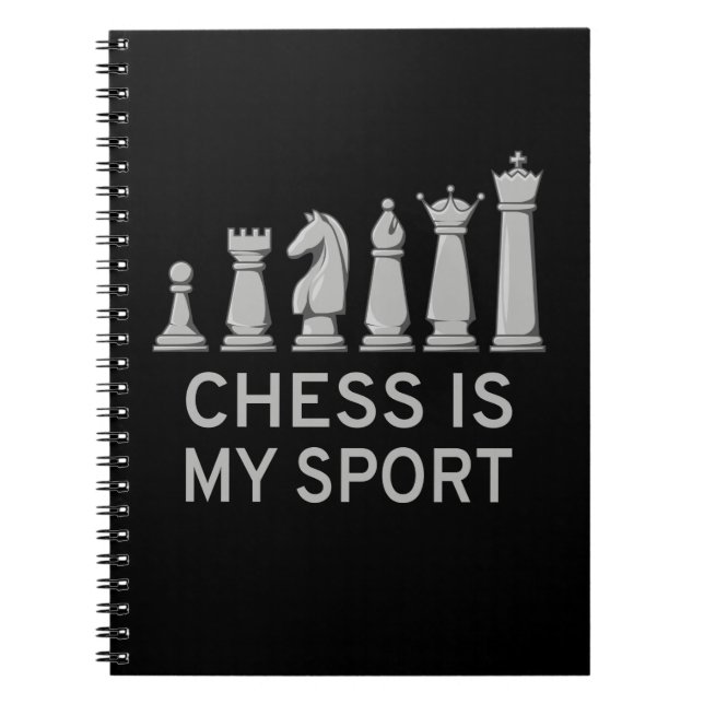Cuaderno El ajedrez es mi deporte (Frente)
