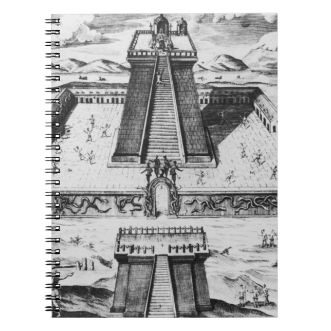 Cuaderno El alcalde de Templo en Tenochtitlan (Frente)