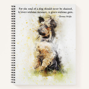 Cuaderno El alma de un perro - Yorkie