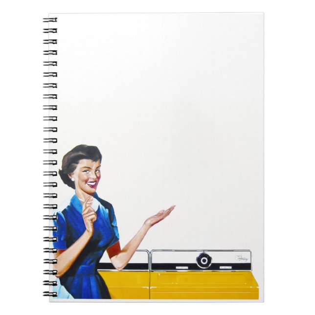 Cuaderno El ama de casa y el New Washer (Frente)