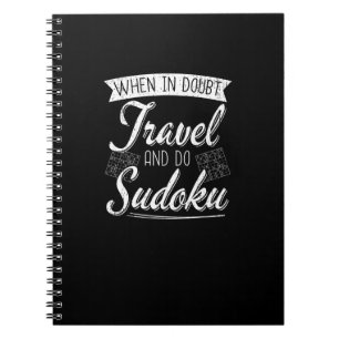 Cuaderno El amante del rompecabezas del Sudoku Viajero del 