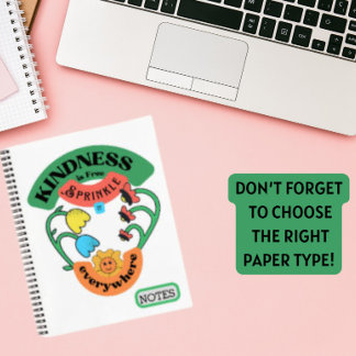 CUADERNO EL AMBIENTE ES GRATUITO Y ESTILO RETRO DE AFFIRMAC