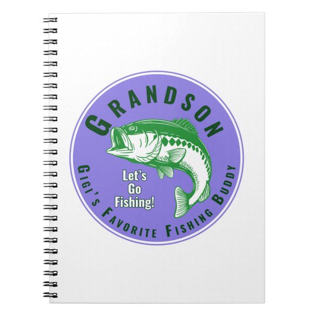 Cuaderno El amigo pescador favorito de Mimi (Frente)