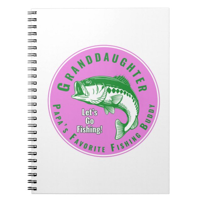 Cuaderno El amigo pescador favorito de papá (Frente)