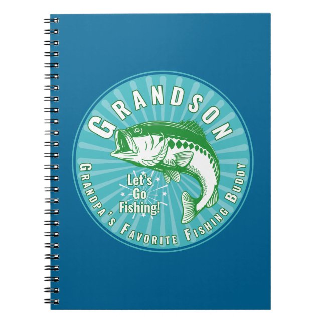 Cuaderno El amigo pesquero favorito del abuelo (Frente)