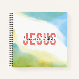 Cuaderno El amor como Jesús Cita la Biblia Verso