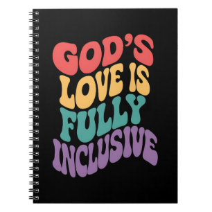 Cuaderno El amor de Dios es totalmente inclusivo Cristiano 