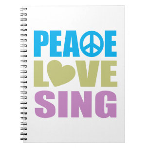 Cuaderno El amor de la paz canta