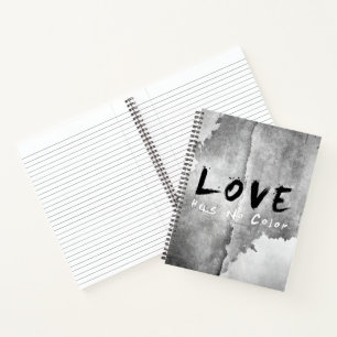 Cuaderno El amor de SlipperyJoe no tiene color raza tono de