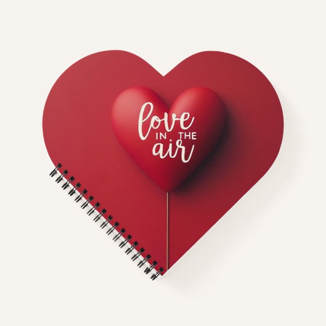 Cuaderno El amor en el aire (Anverso)