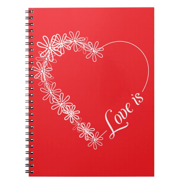 Cuaderno El amor es... (Frente)