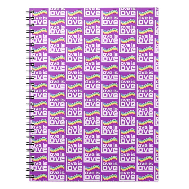 Cuaderno El amor es amor (Frente)