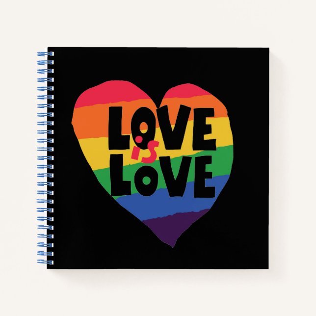 Cuaderno El amor es amor (Anverso)