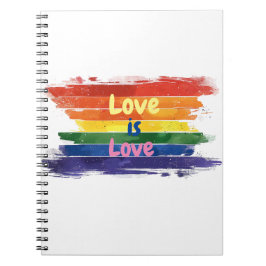 Cuaderno El amor es amor, el diseño del orgullo