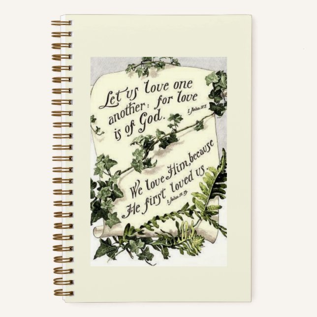 Cuaderno El Amor Es De Dios (Anverso)