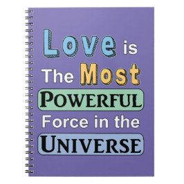 Cuaderno El amor es poderoso