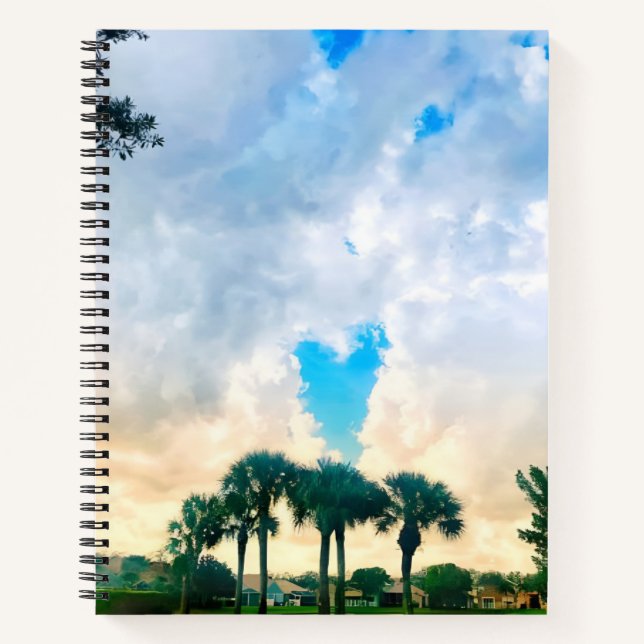 Cuaderno el amor está en el bloc de notas de aire (Anverso)