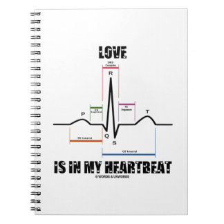 Cuaderno El Amor Está En Mi Electrocardiograma ECG EKG