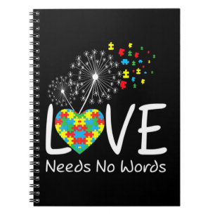 Cuaderno El amor no necesita palabras Conciencia sorda Dand