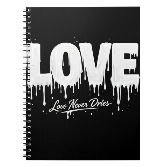 Cuaderno El amor nunca se seca (Frente)