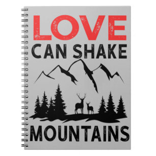 Cuaderno El amor puede sacudir montañas