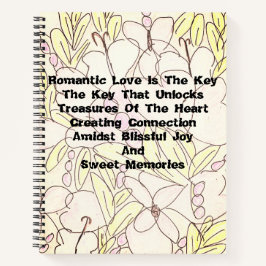 Cuaderno El amor romántico es la clave 