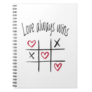 Cuaderno El amor siempre gana