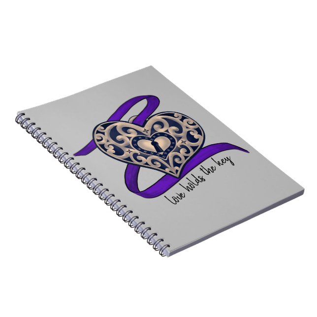 Cuaderno El amor sostiene la llave - atado a la espiral (Lado Derecho)