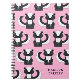 Cuaderno El animal maleante de bosque de zorrillo