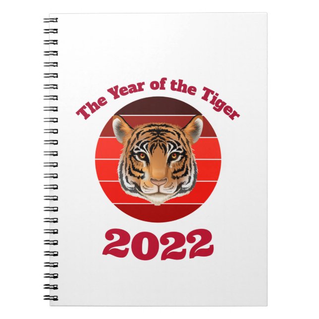 Cuaderno El año del tigre 2022 (Frente)