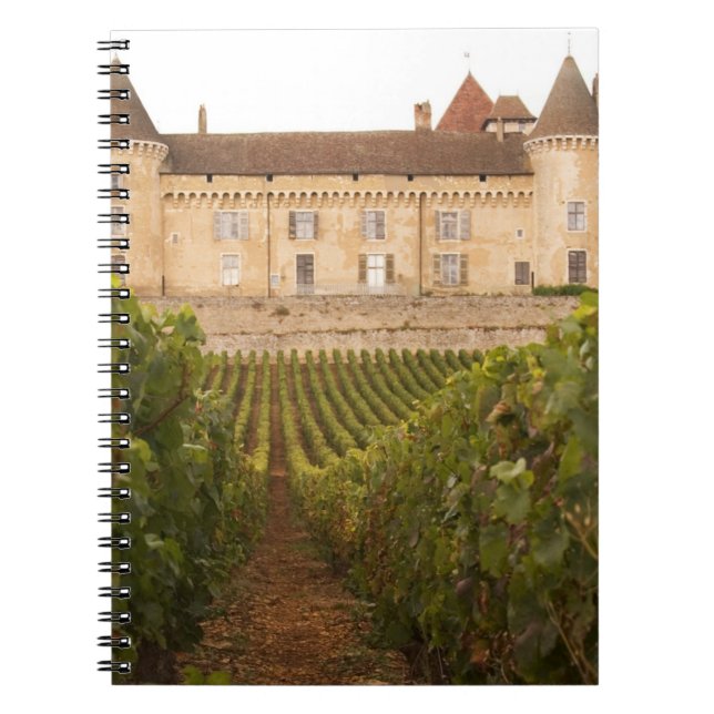 Cuaderno El antiguo castillo medieval Chateau de Rully en l (Frente)