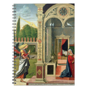 Cuaderno El anuncio (aceite en el panel) 2