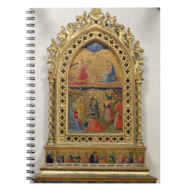 Cuaderno El anuncio y la adoración de unos de los reyes (Frente)