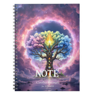 Cuaderno El Árbol Celestial de los Reinos Eternos