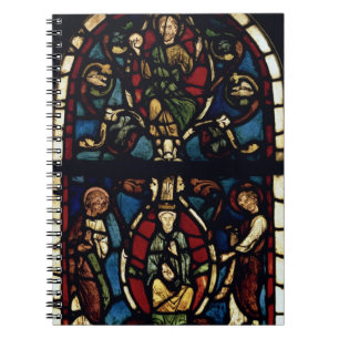 Cuaderno El árbol de Jesse, siglo XIII (vitral)