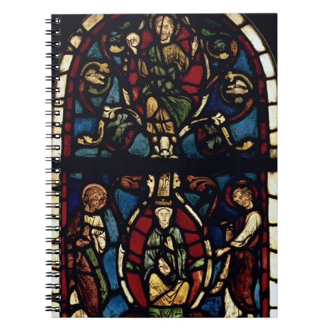 Cuaderno El árbol de Jesse, siglo XIII (vitral) (Frente)
