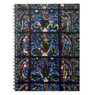 Cuaderno El árbol de Jesse, ventana de lanceta en el facad