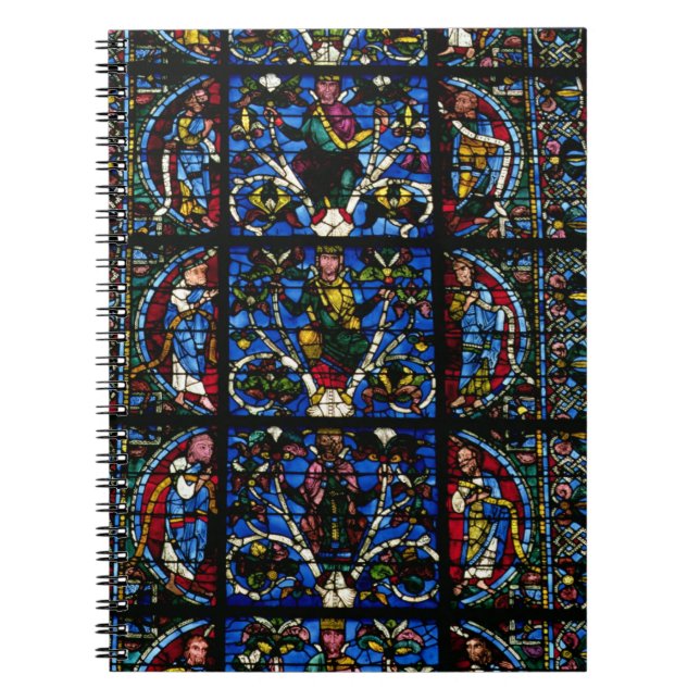 Cuaderno El árbol de Jesse, ventana de lanceta en el facad (Frente)