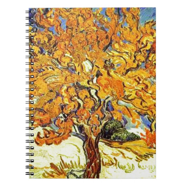 Cuaderno El árbol de las moras, Vincent Van Gogh (Frente)