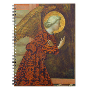 Cuaderno El arcángel Gabriel, C. 1430 (tempera en el panel