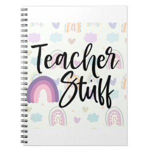 Cuaderno El arcoiris boho