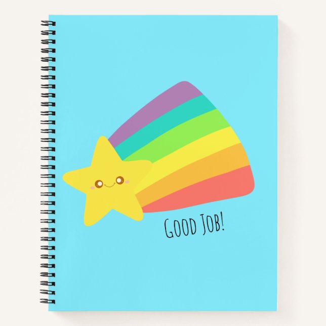 Cuaderno El arcoiris de una estrella corta (Anverso)