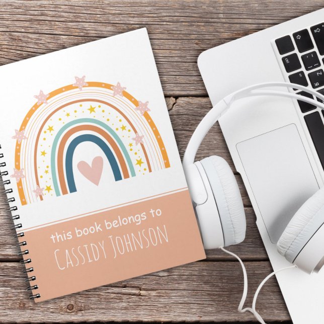 Cuaderno El arcoíris pastel este libro pertenece al cuadern (Subido por el creador)