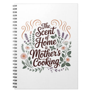 Cuaderno El Aroma De Hogar Es La Cocina De Mamá